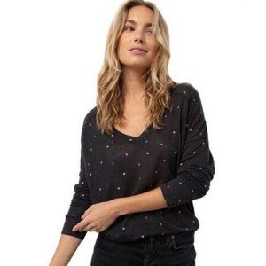 Rails Sami Drop Shoulder Gold Star Long Sleeve Tee